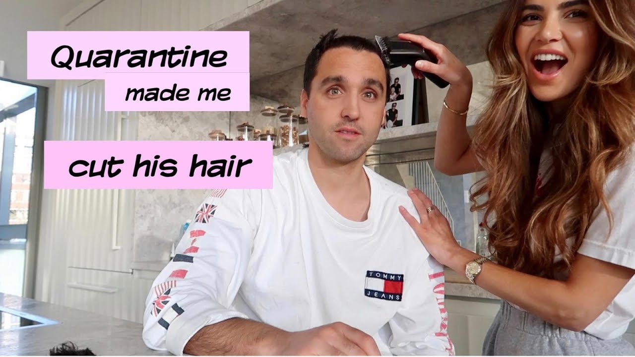I had to cut his hair because of quarantine | Vlog 88