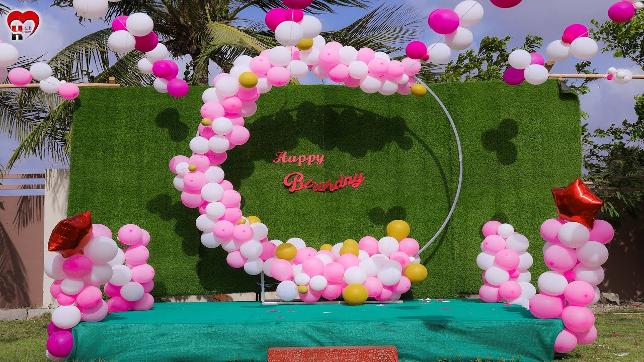 Outdoor Party Decoration Ideas | Party Ideas | Open to Sky Party Decor Ideas