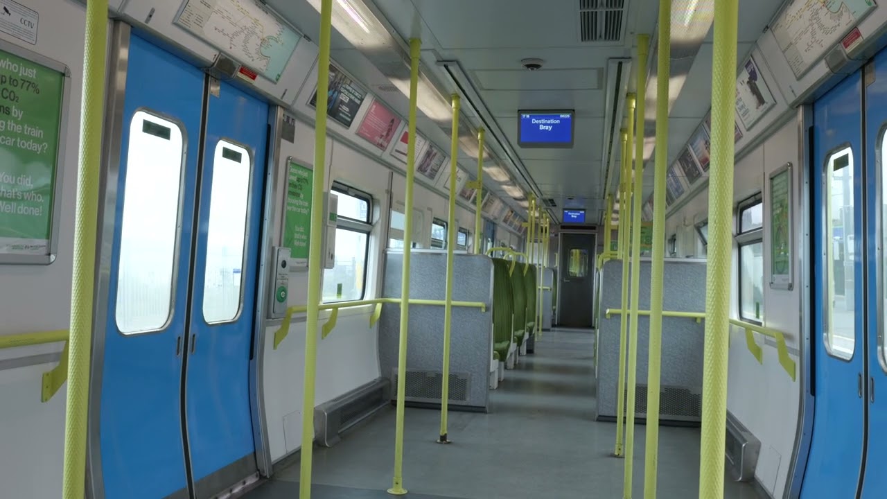Journey of DART with CIÉ 8500 Class (Malahide to Raheny)