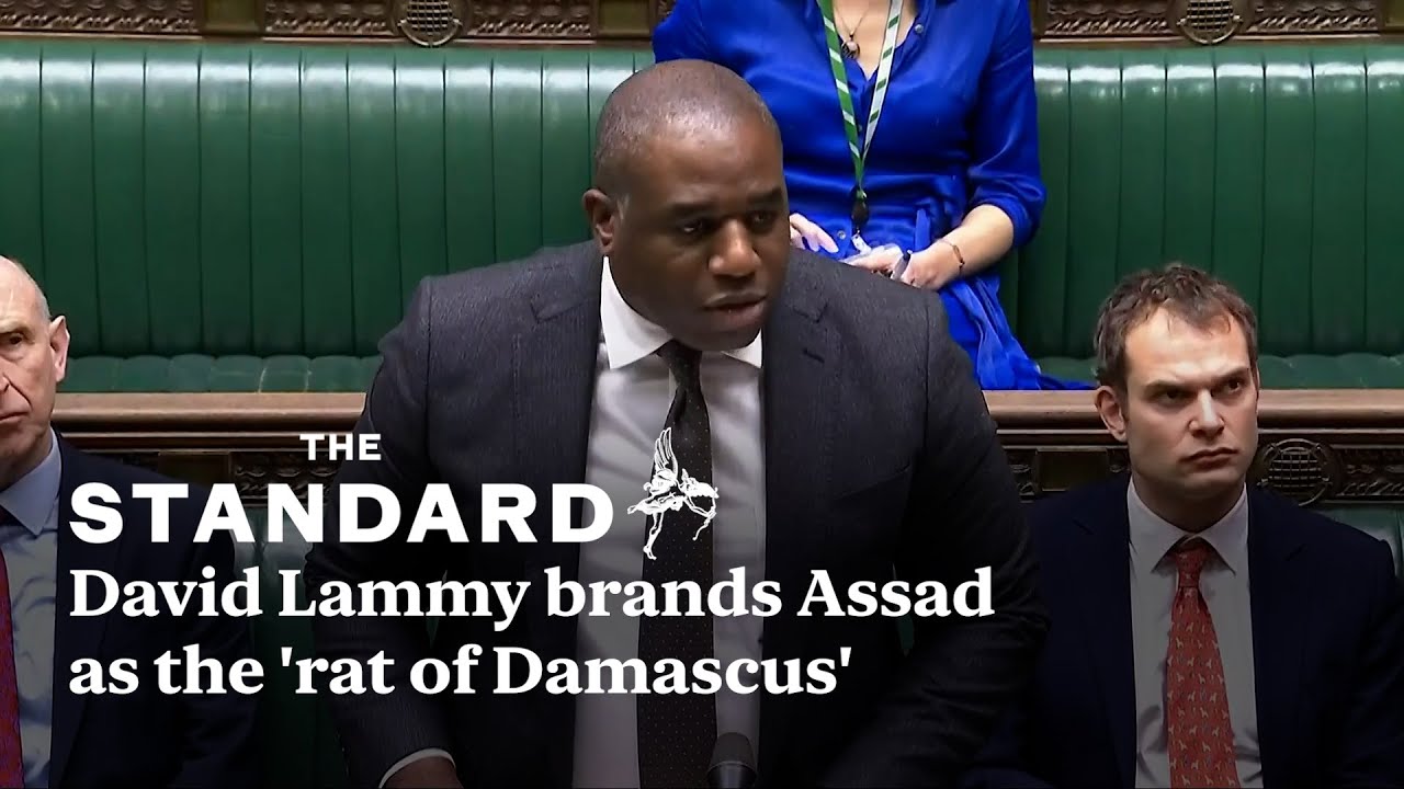 David Lammy brands Assad as the 'rat of Damascus'