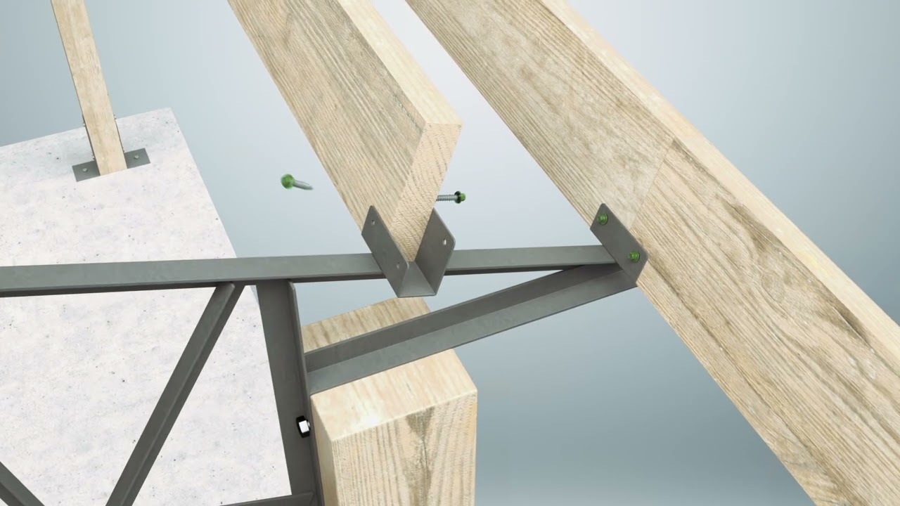How to Attach Purlins to Steel Trusses