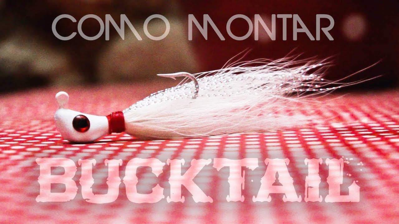 Cómo FABRICAR un SEÑUELO BUCKTAIL JIG