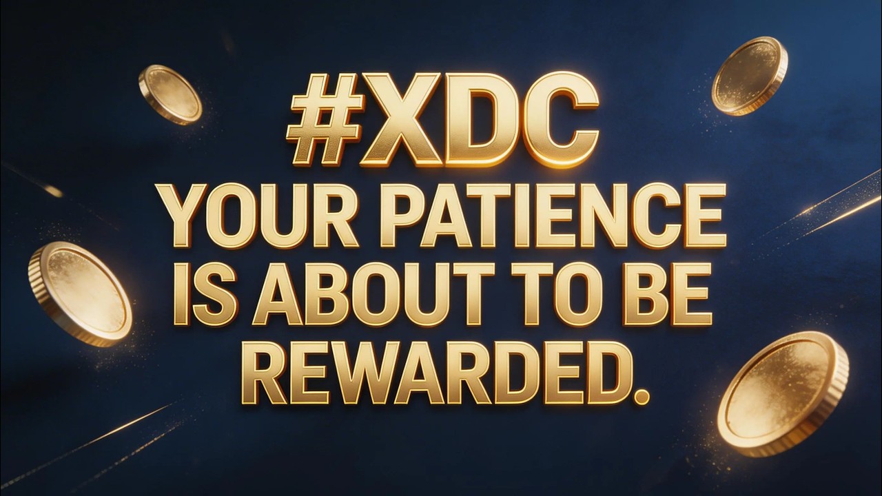 🚨#XDC: ВАШЕ ТЕРПЕНИЕ СКОРО БУДЕТ ВОЗНАГРАЖДЕНО🙏