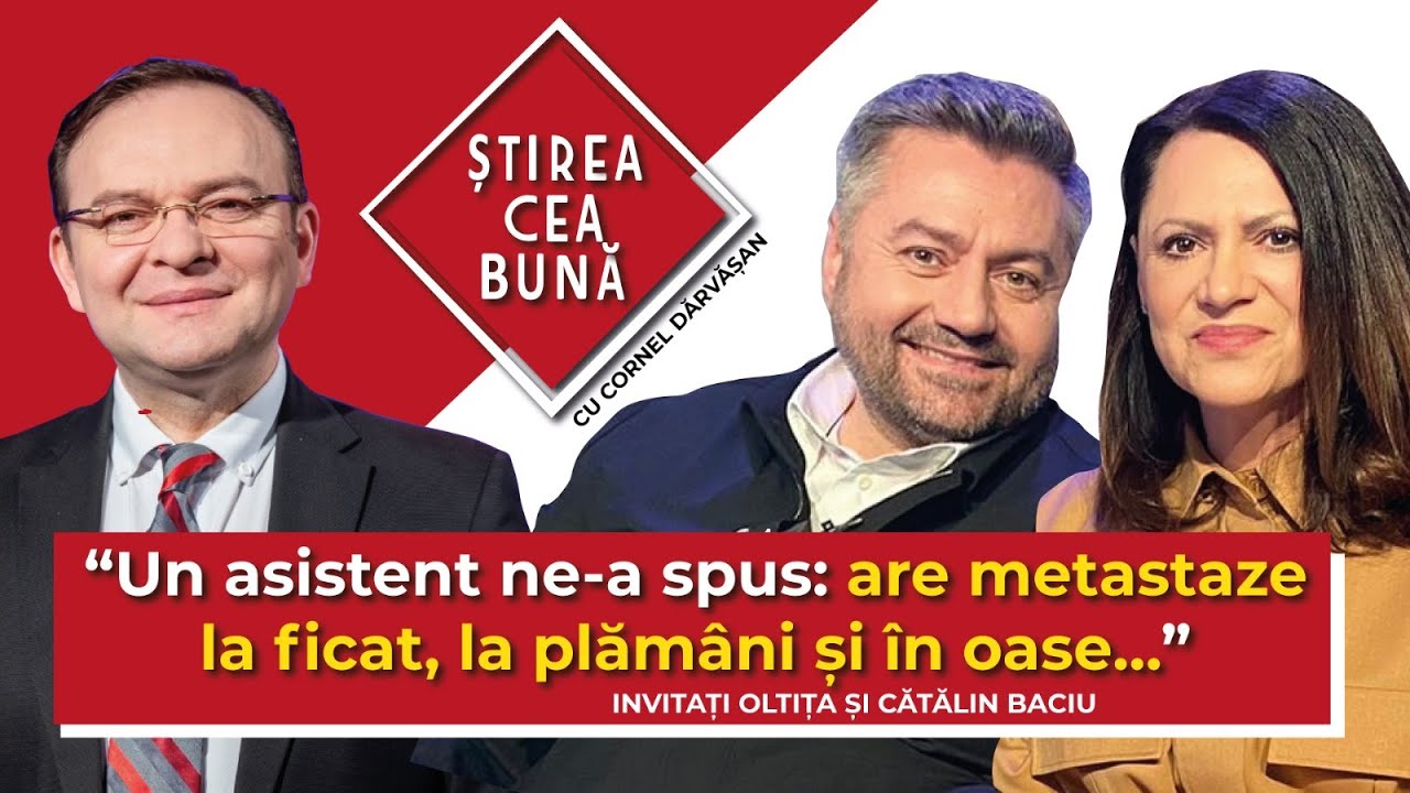 OLTIȚA ȘI CĂTĂLIN BACIU, ÎN CUPTORUL ÎNCERCĂRILOR - Știrea cea bună