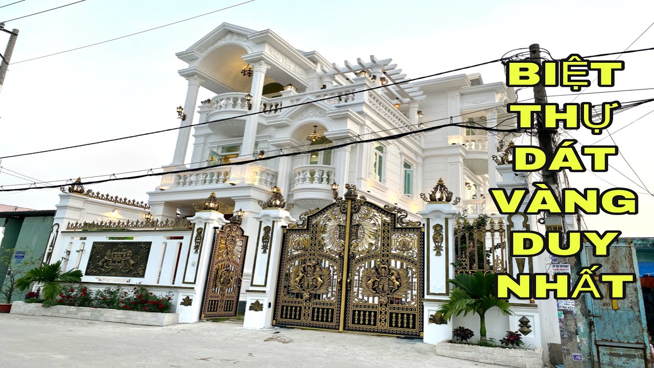 Bán nhà quận 12 (350) siêu biệt thự dát vàng sang chảnh nhất quận 12 tặng full nội thất cao cấp