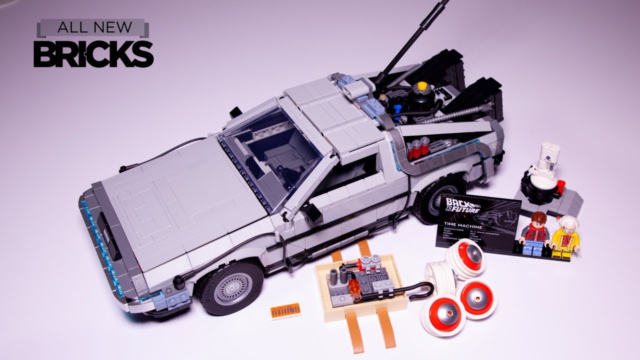 Lego Creator Expert 10300 Back to the Future Time Machine Speed Build