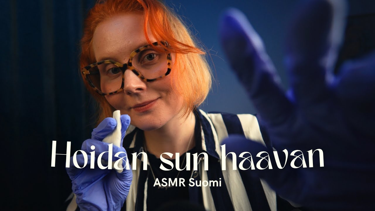ASMR SUOMI Realistinen sairaanhoitaja ROLEPLAY 👩🏼‍⚕️🩹 (Soft spoken)