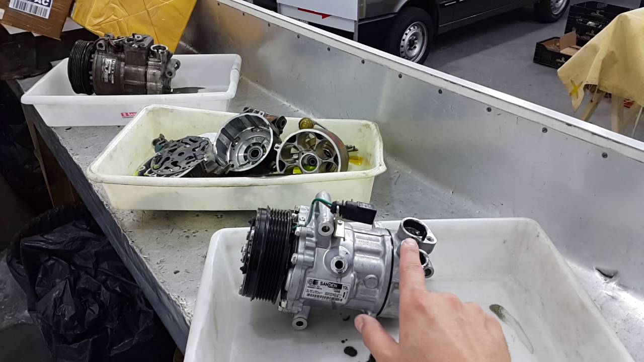 Porque um compressor  de ar condicionado estraga ? Parte 01