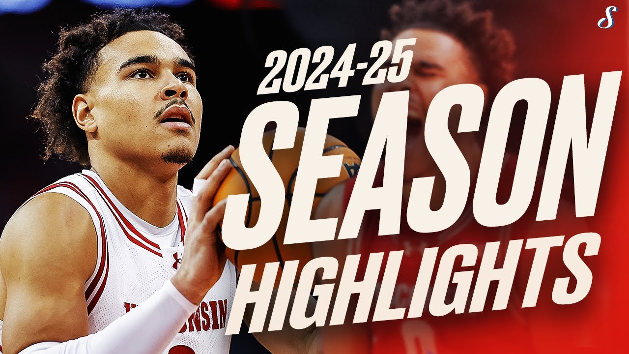 John Tonje Wisconsin Season Highlights | 19.6 PPG 38.8 3P% & 46.5 FG%