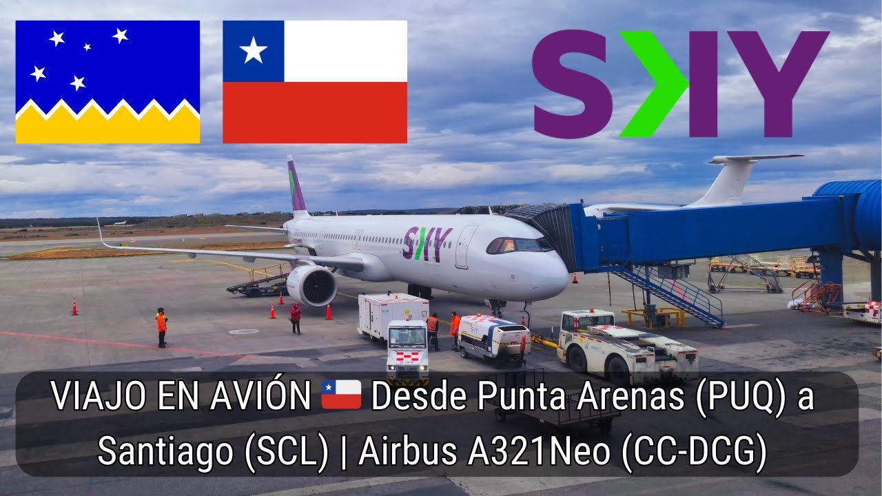 ✈️ Así es volar de Punta Arenas (PUQ) a Santiago (SCL) en Sky Airline 🇨🇱 – Esta fue mi experiencia