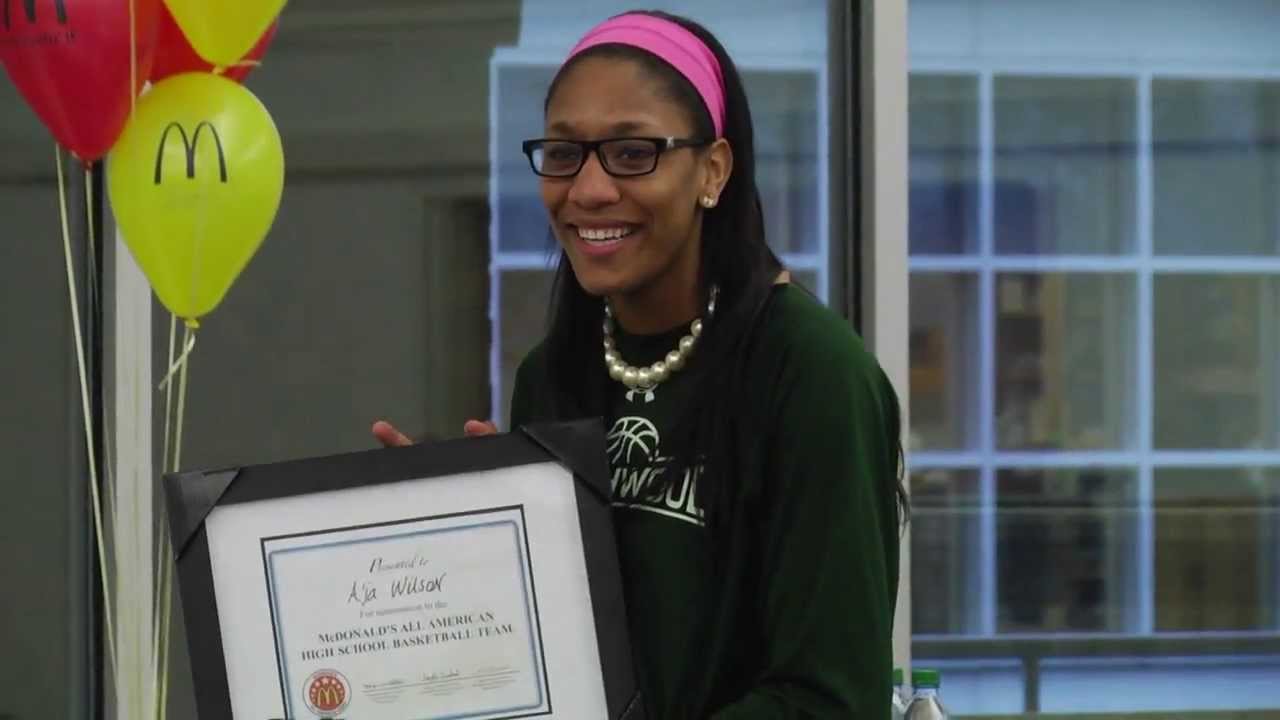 Heathwood Hall sends off A'ja Wilson to McDonald's All-American game