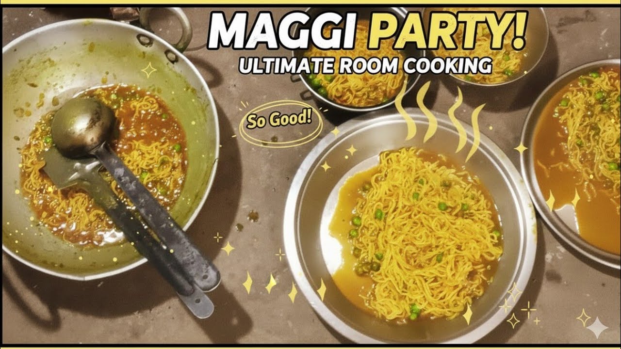 Room Vlog 🍜 | Maggi Banaya, Dance Kiya & Full Masti#maggi #vlog 