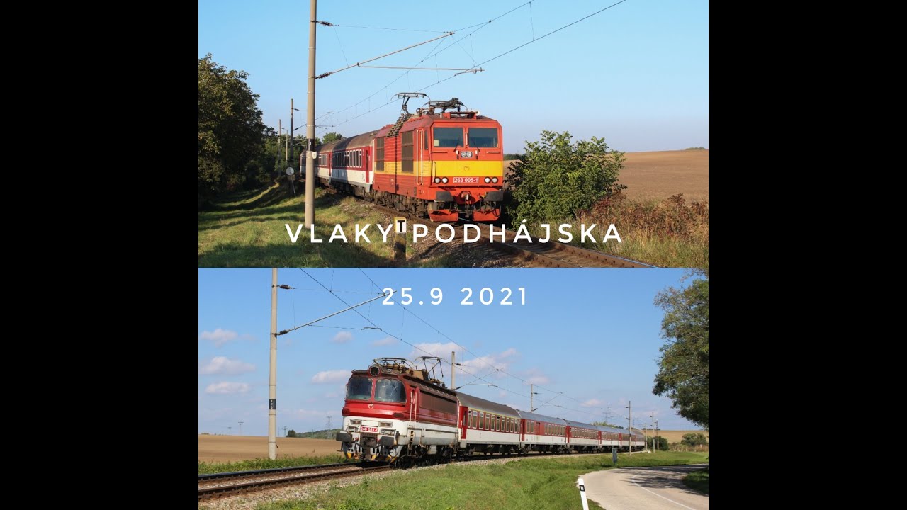 Vlaky Podhájska 25.9 2021