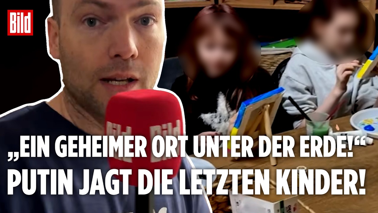 CHERSON: &bdquo;Geheimer Ort unter der Erde!&ldquo; Nun jagt Putin die letzten Kinder | BILD-Lagezentrum VOR ORT