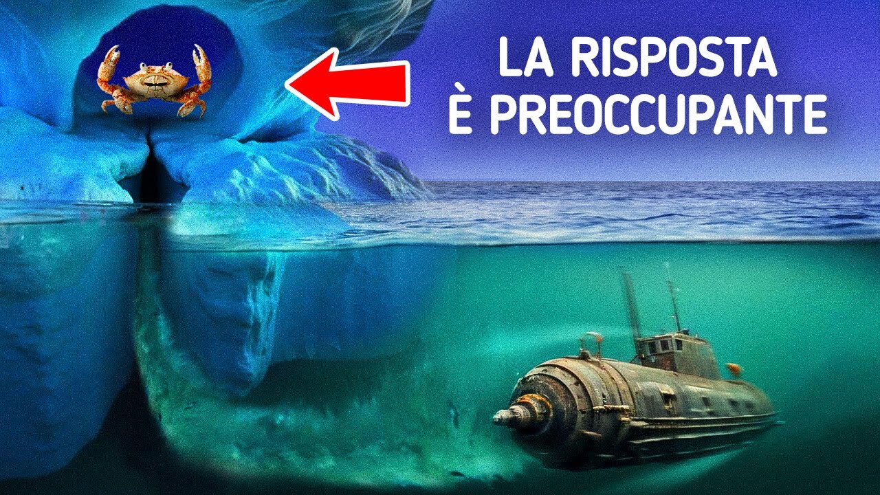 Sottomarino scomparso dopo l'incontro con misteriosi oggetti antartici
