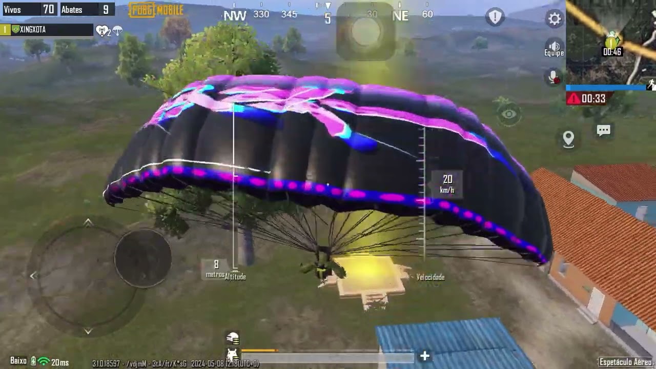 Partida insana de PUBG MOBILE