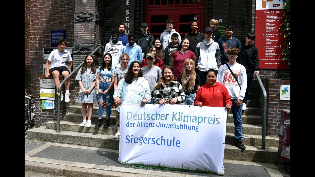 Ida-Ehre-Schule in Hamburg gewinnt Deutschen Klimapreis der Allianz Umweltstiftung 2020
