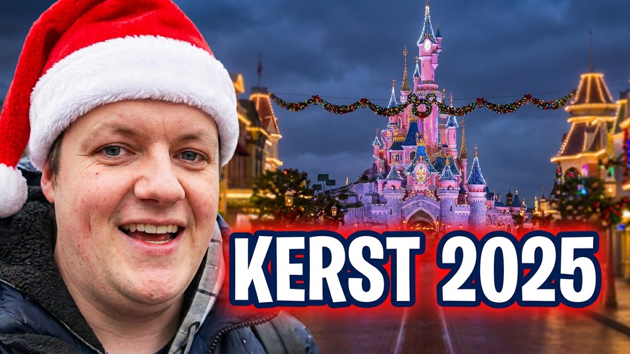 Een dag in Disneyland Paris tijdens kerst 2025. :)