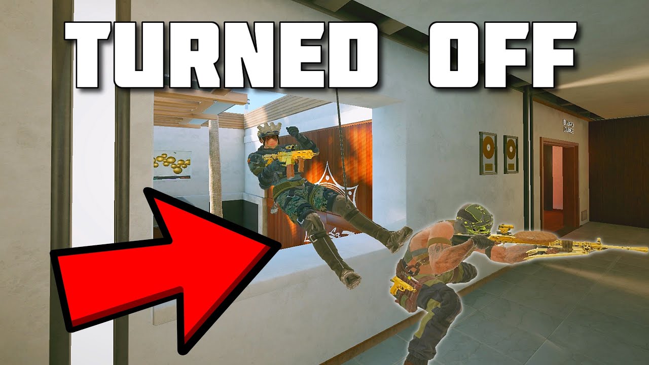 THEY TURNED IT OFF in SIEGE