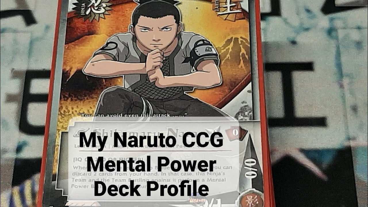 My Naruto CCG Mental Power Deck Profile