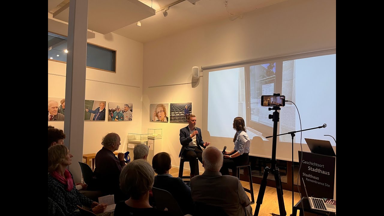 Stadthaus Hamburg 7.7.2025 - Widerstand der Zeugen Jehovas unter Hitler - Interview und Vortrag