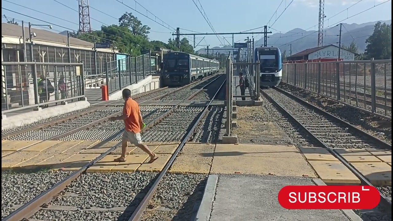Recopilación de Trenes de Chile en la estación Paine | parte 15 | #trenesdechile #crrc (MaxyTrenes)