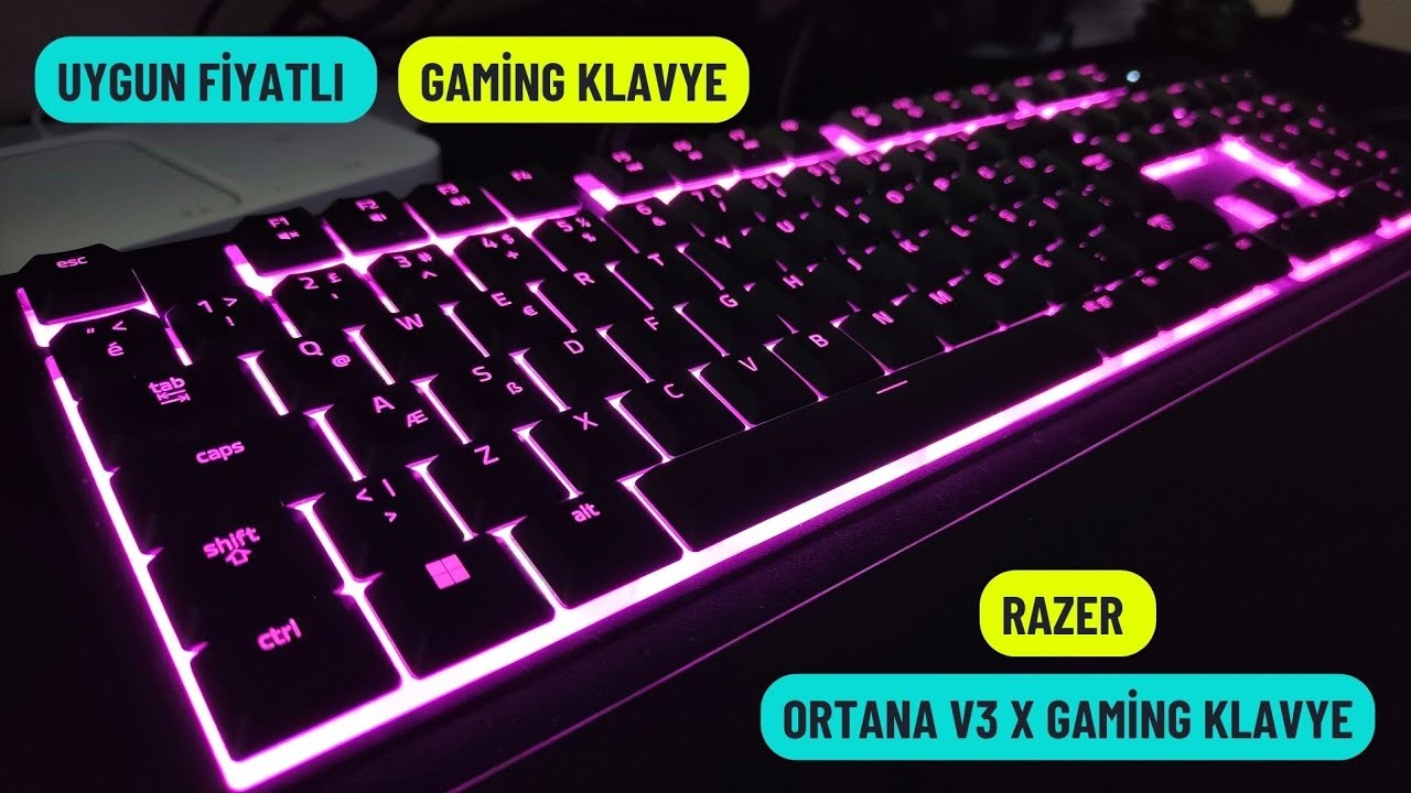 Razer Ortana V3 X Klavye İncelemesi | Bu Fiyata Bulunmaz Nimet