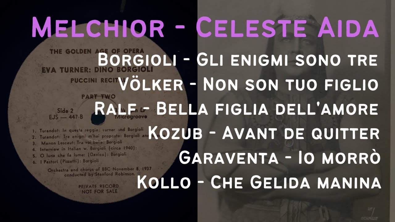 Familiar Tenors in Unfamiliar Repertoire