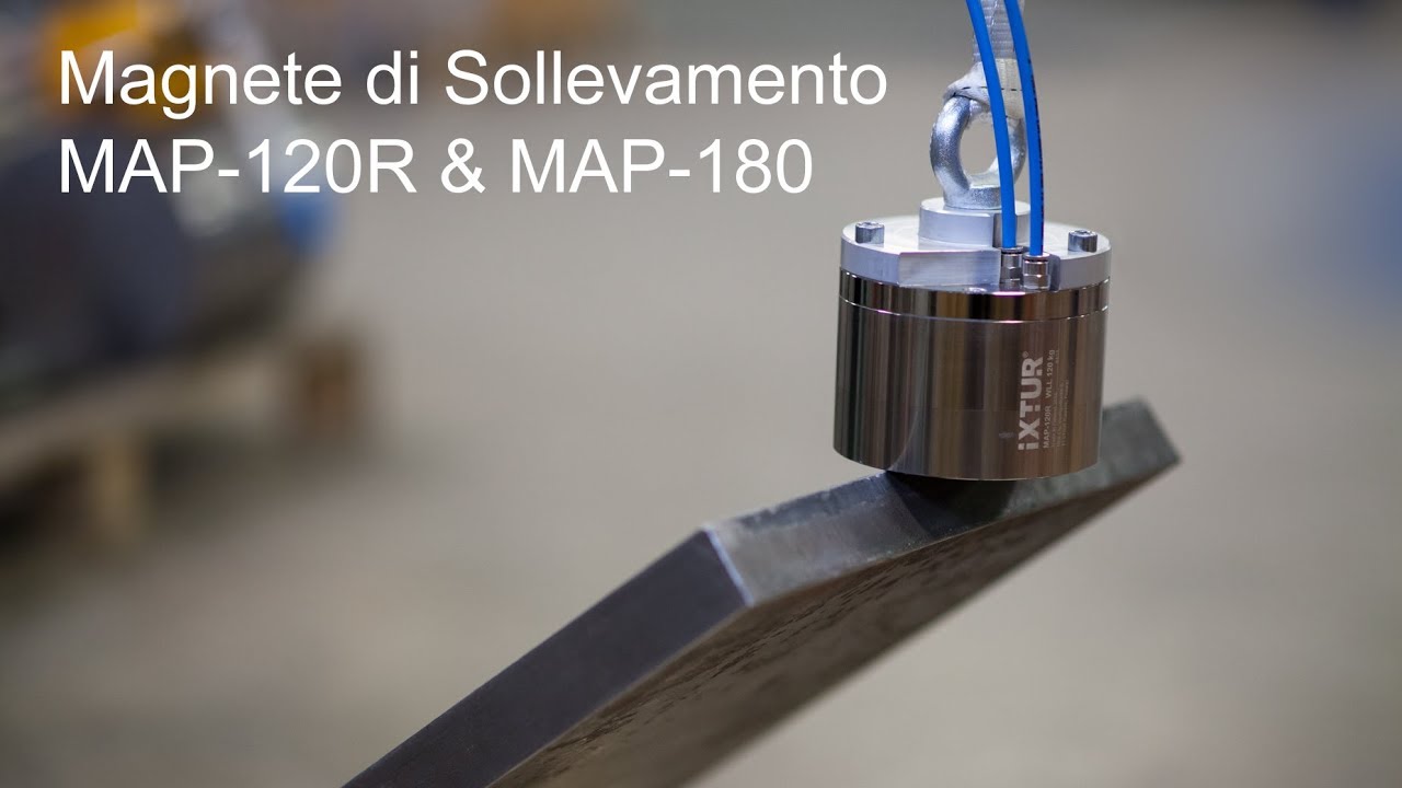 Magnete di sollevamento - Ixtur MAP-120R & MAP-180