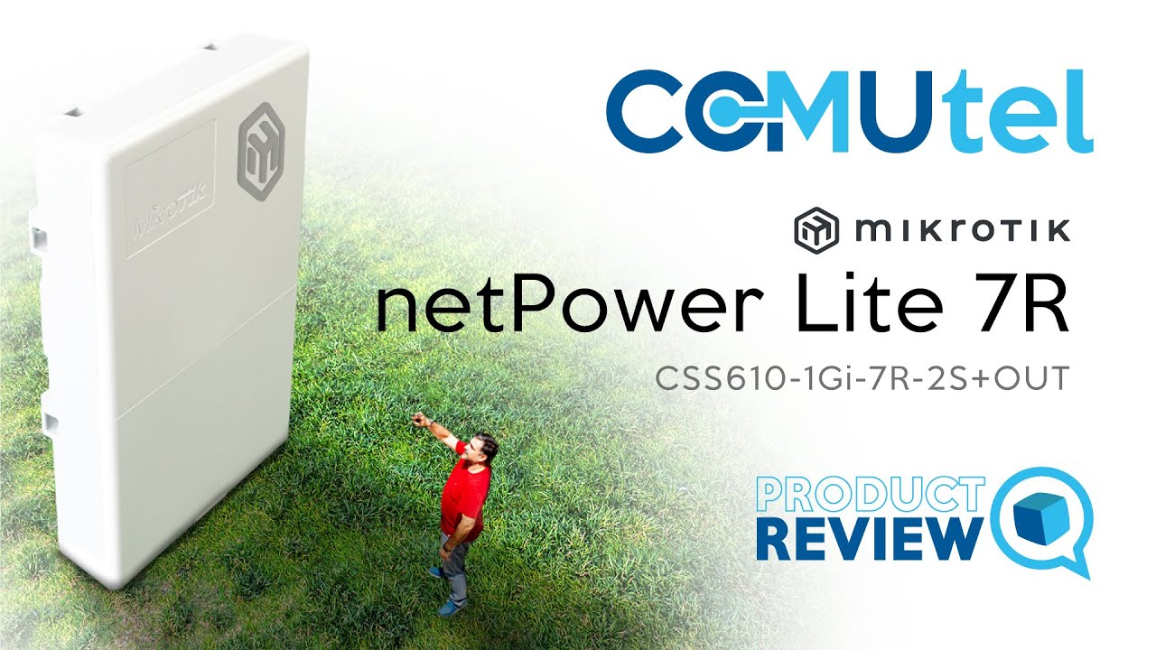 Switch PoE reverso de MikroTik CSS610-1Gi-7R-2S+OUT  Review