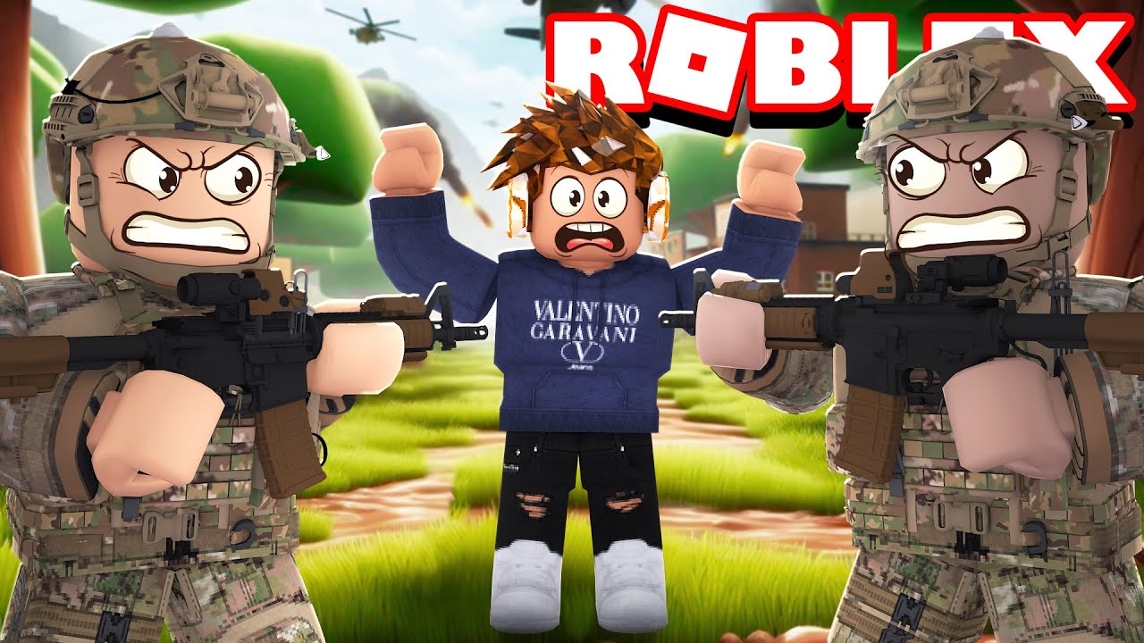 На мою канадскую армию в Roblox напали...