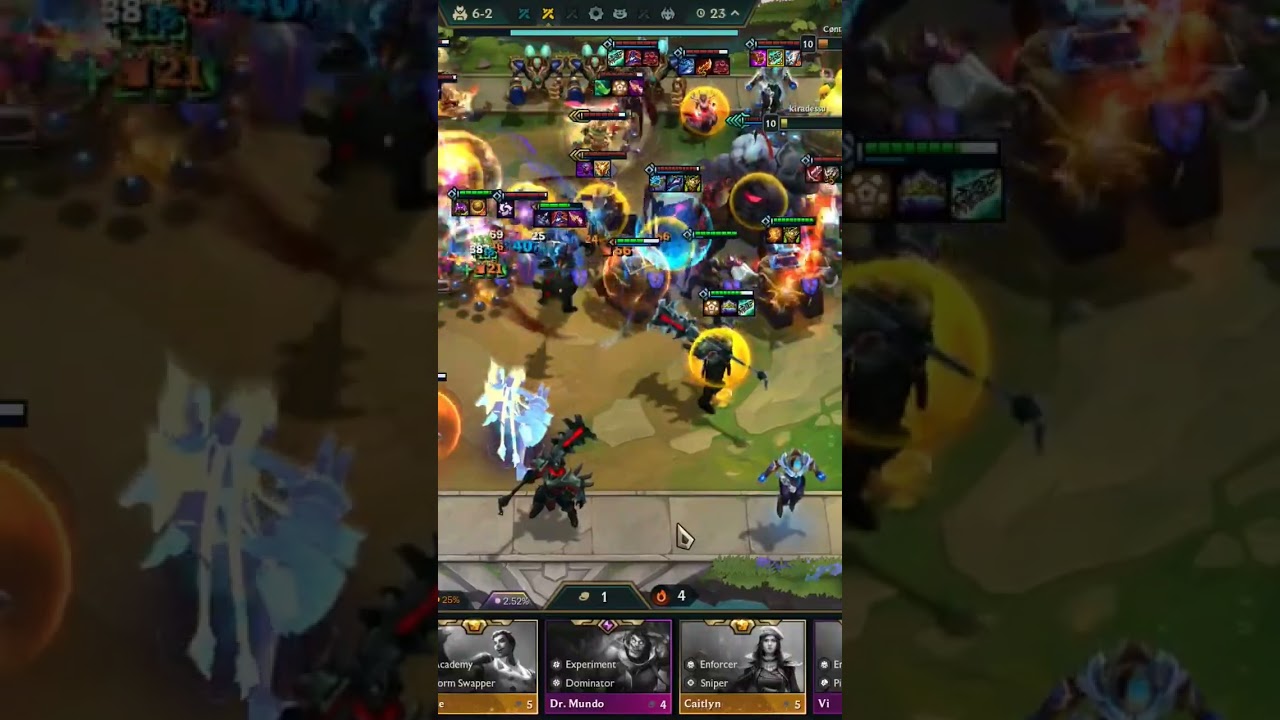 3 ⭐⭐⭐ STAR JINX vs 7 black rose #leagueoflegends #tft #riotgames #3star