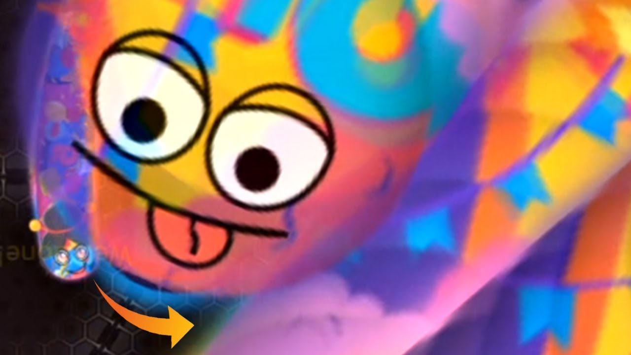 Wormate io Best Pro Giant Trolling Snake Tricked By Tiny Pro Worm In Wormateio Epic Gameplay