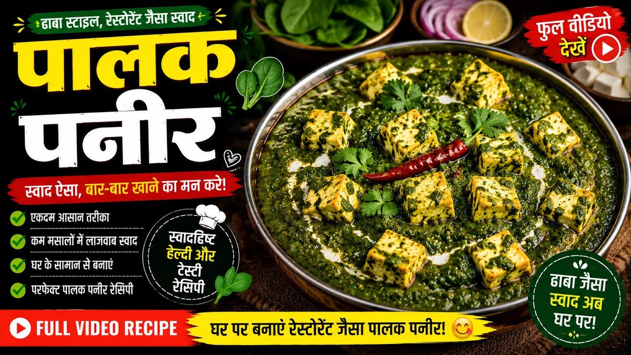 Palak paneer #amazing recipe 😋 👌 