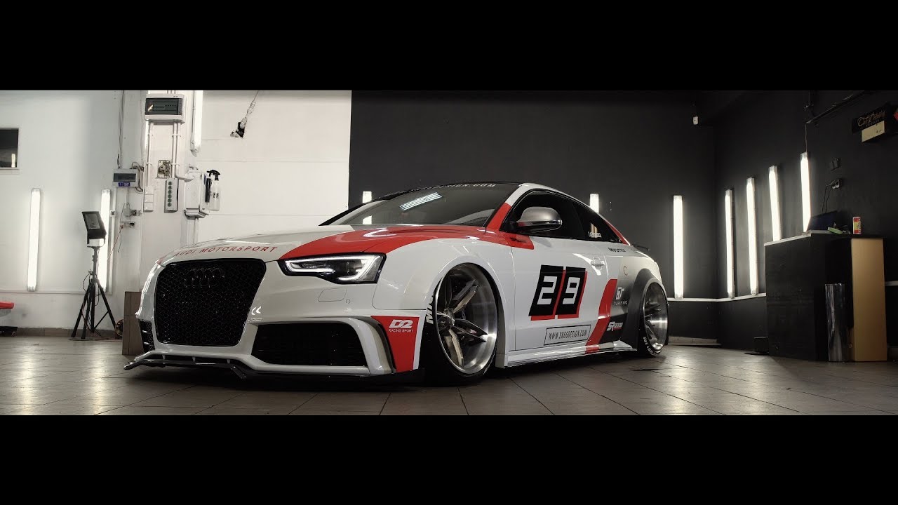 Third one. Bagged Audi S5 in Car Detailing Szczecin