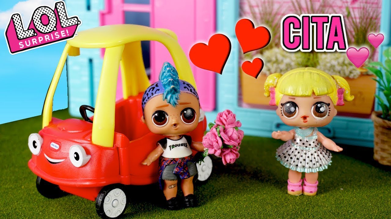 LOL Muñeca Bebe Goldie y Punk Boi Tienen Su Primera Cita