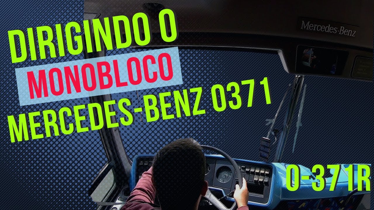 Dirigindo o Ônibus Mercedes-Benz Monobloco O371R - #6