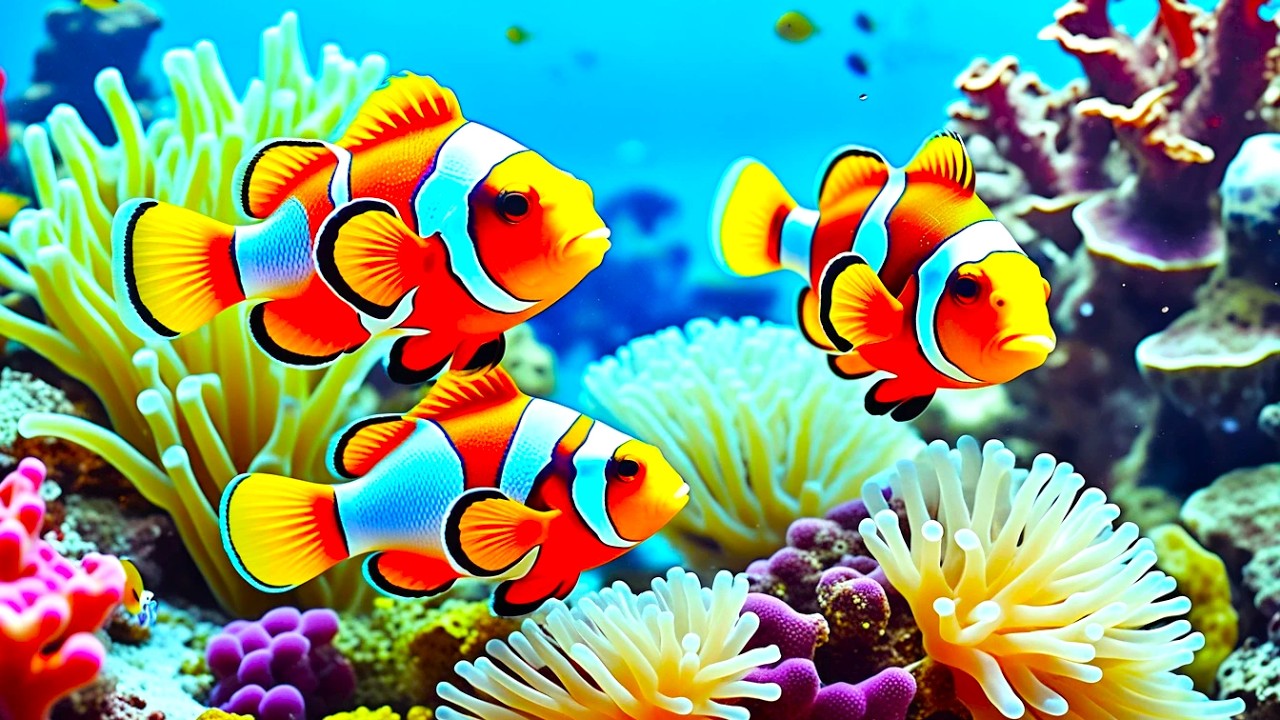 The Best 4K Aquarium - Explore the Stunning World of Sea Jellyfish and Beautiful Coral Reef Fish. #8