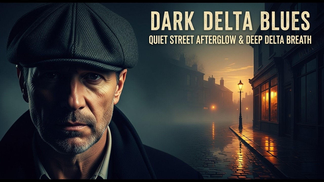 Dark Delta Blues | Quiet Street Afterglow & Deep Delta Breath #BluesMusic #SoulfulVibes