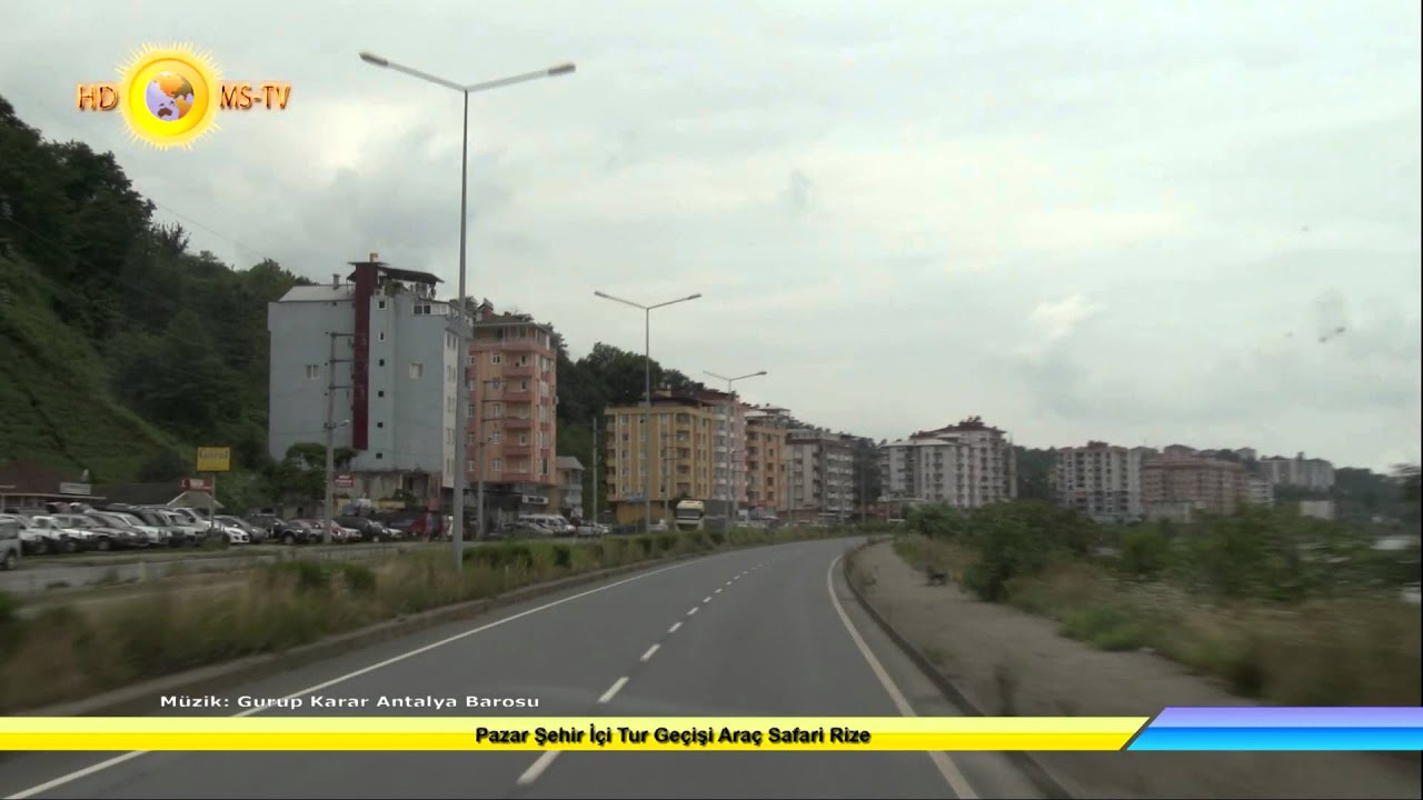 Pazar Şehir İçi Tur Geçişi Araç Safari Rize