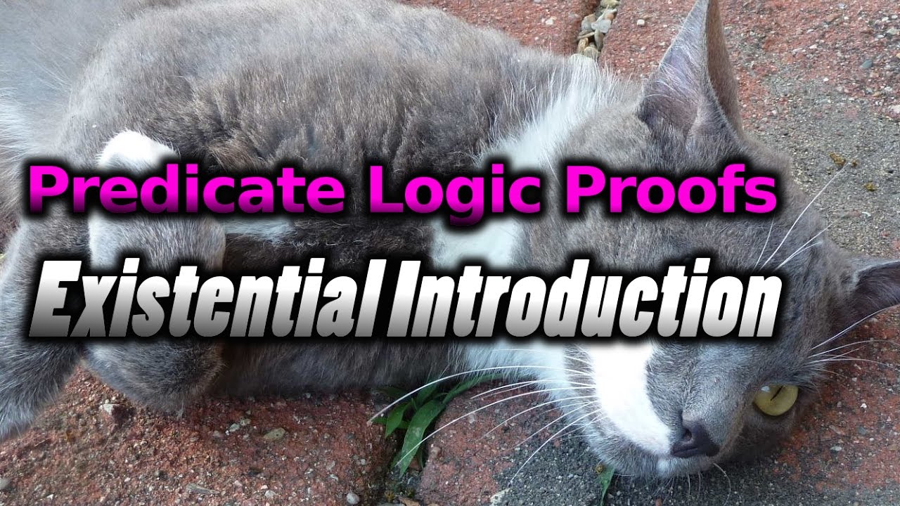 Predicate Logic, Proofs (Existential Introduction)