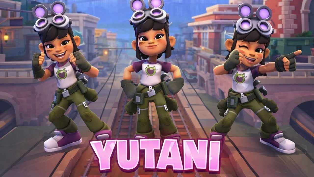 Subway surfers city Gameplay #16 YUTANI New character!!
