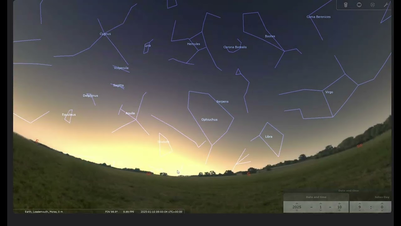 SIGMA Livestream of Jupiter, Mars and The Moon