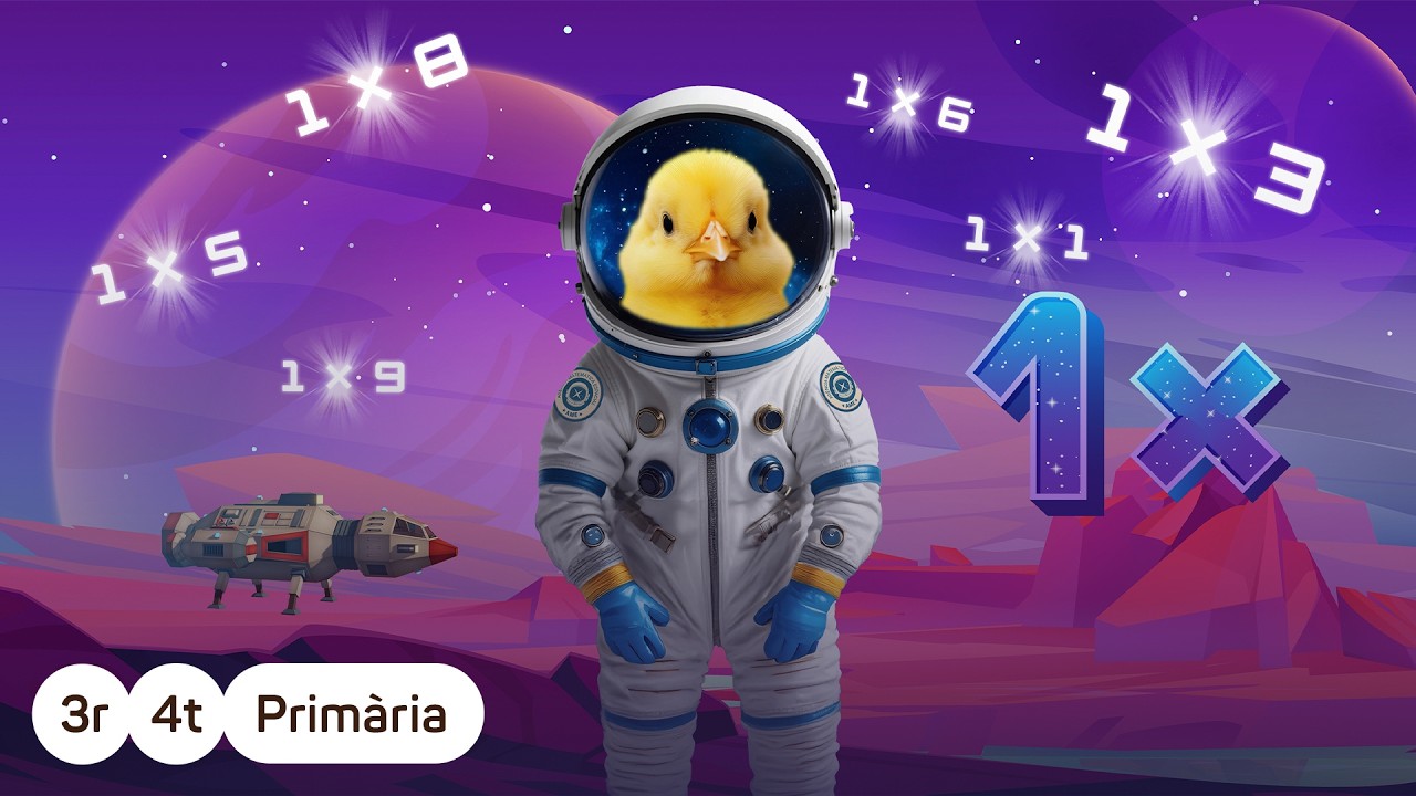 La taula de l'1 | | Supercampus: Matemàtiques - Les taules de multiplicar