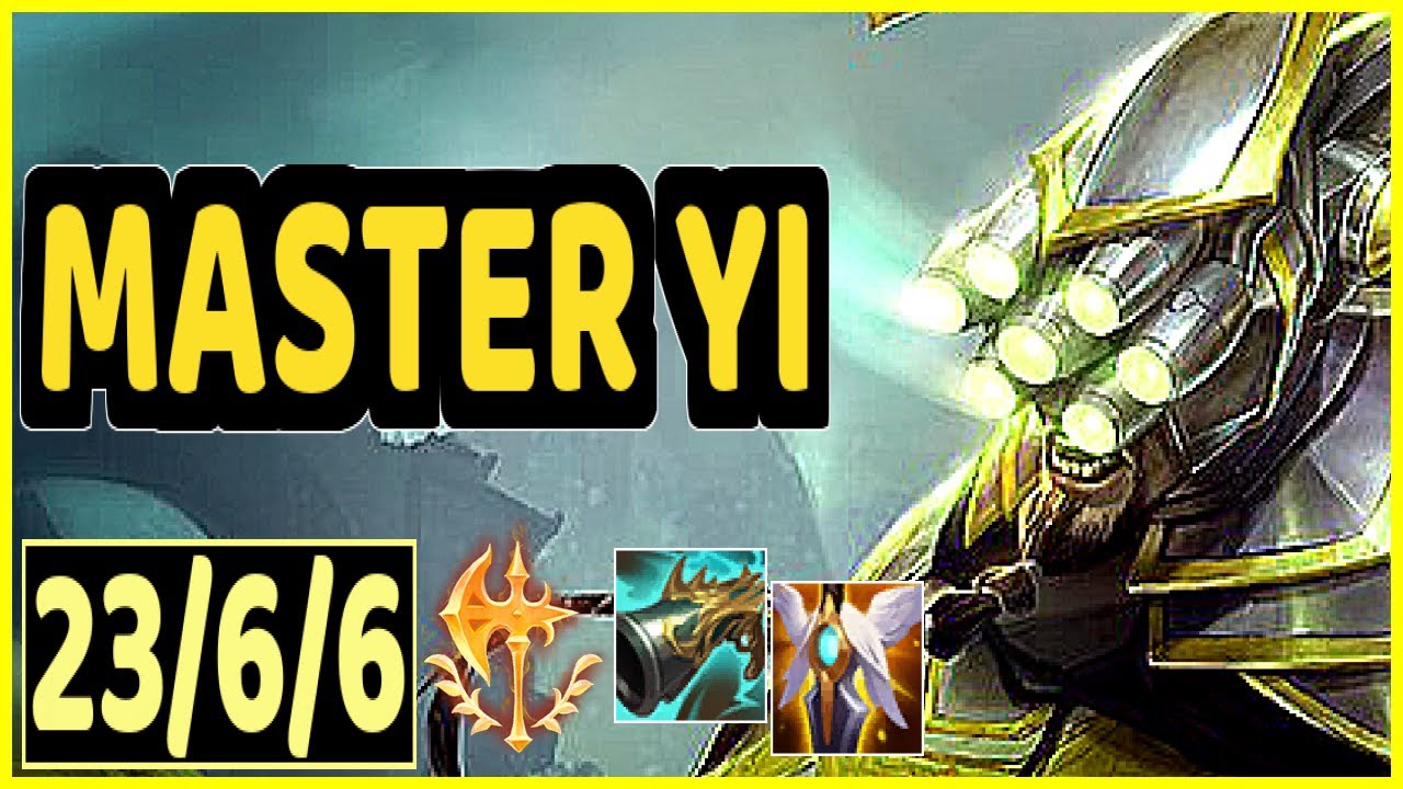 技術差的我竟然四殺？！Master Yi最瘋狂一局來了💥