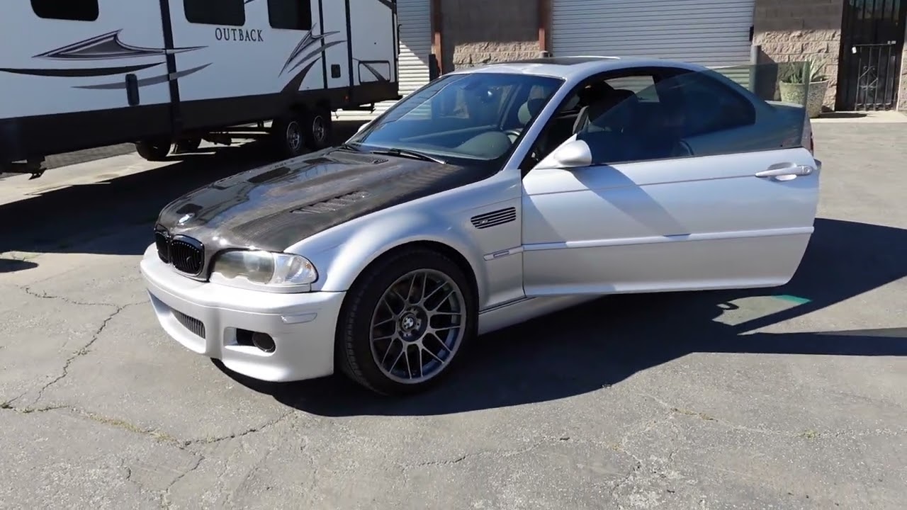 E46 M3 6spd manual Cold Start + Walkaround video