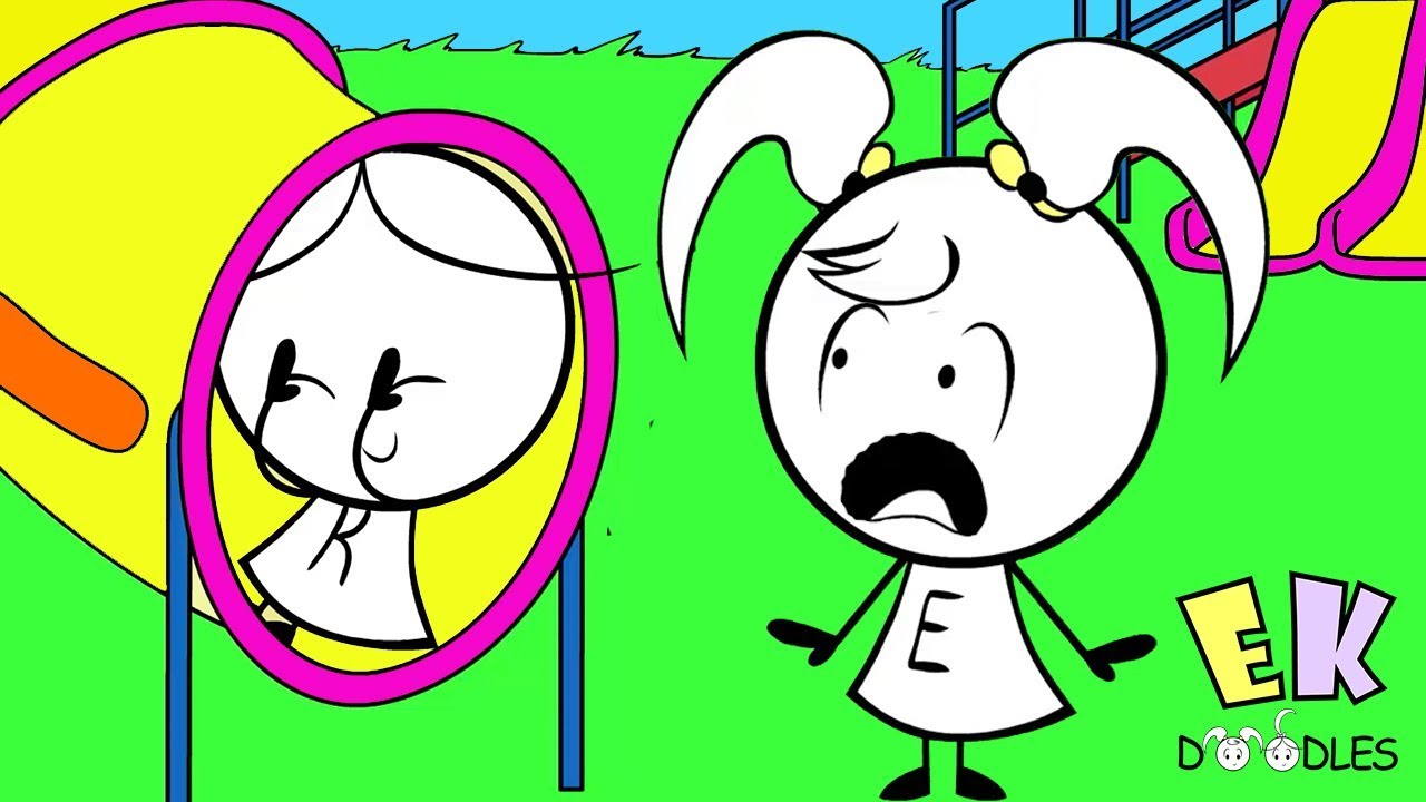 Kids Play Hide N Seek at the Playground with EK Doodles !!!