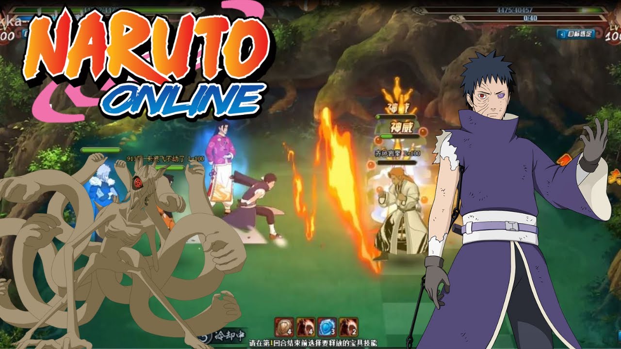 Naruto Online - Obito [10 Tails Attachment] 35,000 coupons ninjas in 2023