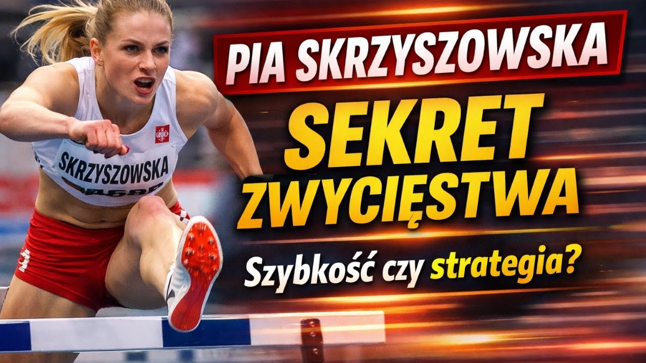 Pia Skrzyszowska i tajemnica jej dominacji w biegu na sześćdziesiąt metrów przez płotki.