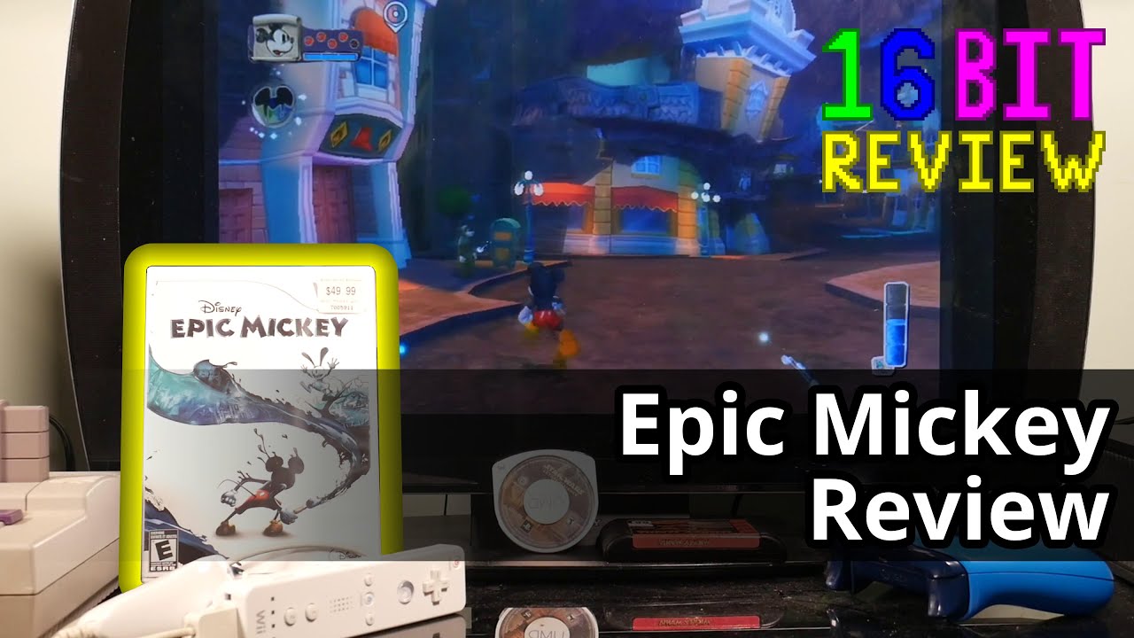 Disney's Epic Mickey (Wii) Review- #16BitReview